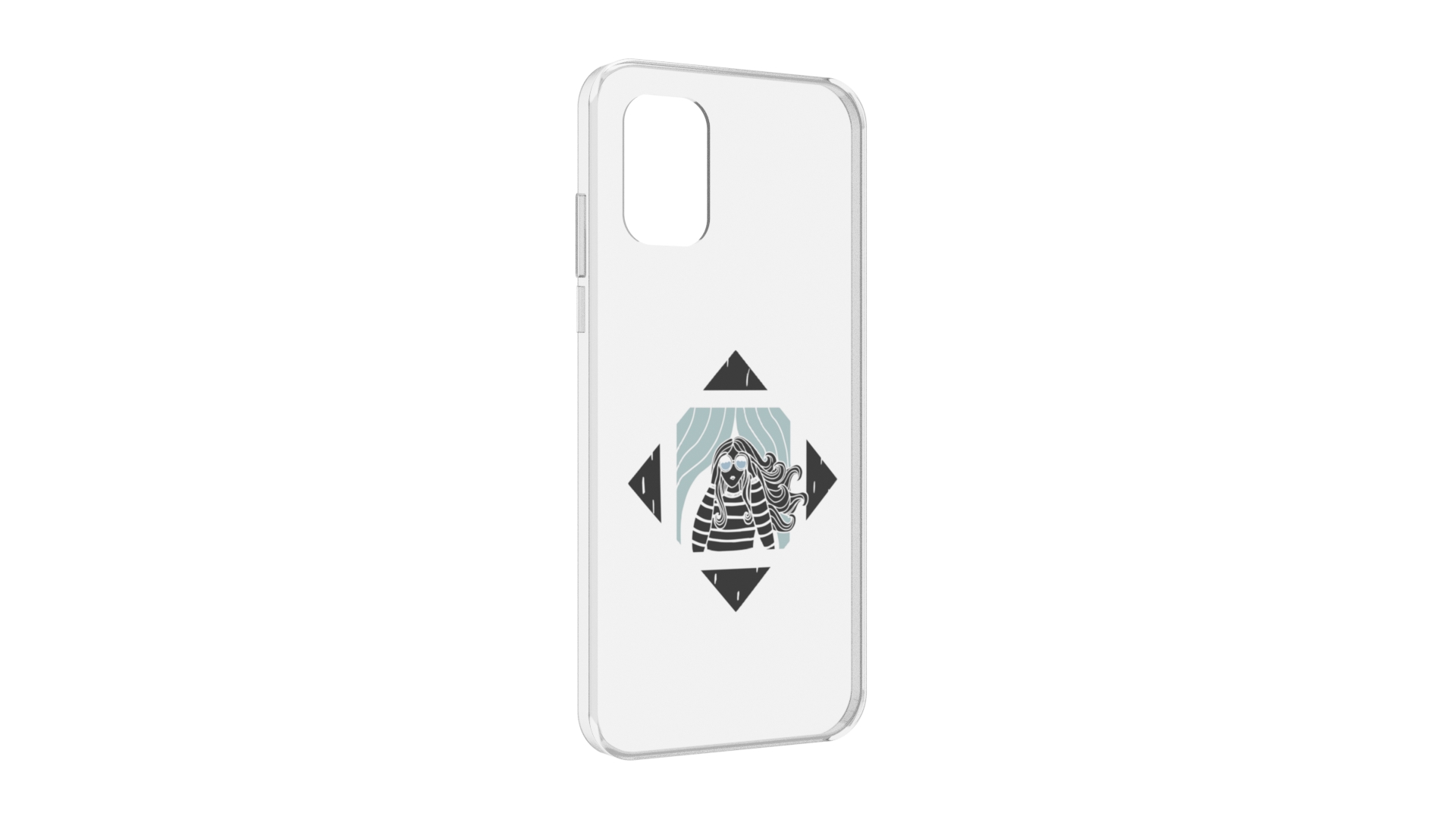 

Чехол MyPads девушка-в-квадратике для Nokia G21, Прозрачный, Tocco