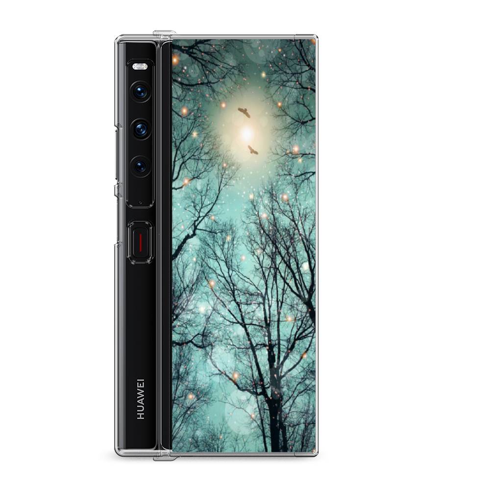 

Силиконовый чехол "Лес в сумерках" на Huawei Mate Xs 2 / Хуавеи Мате Xs 2