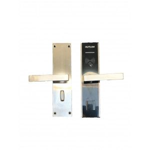 фото Умный замок для межкомнатной двери hutlon hotel lock hz-69535 black