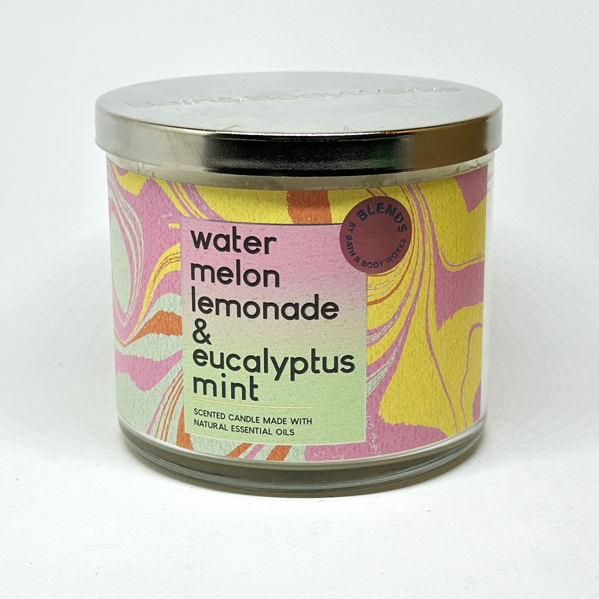 Свеча Bath and Body Works Watermelon Lemonade с 3-мя фитилями
