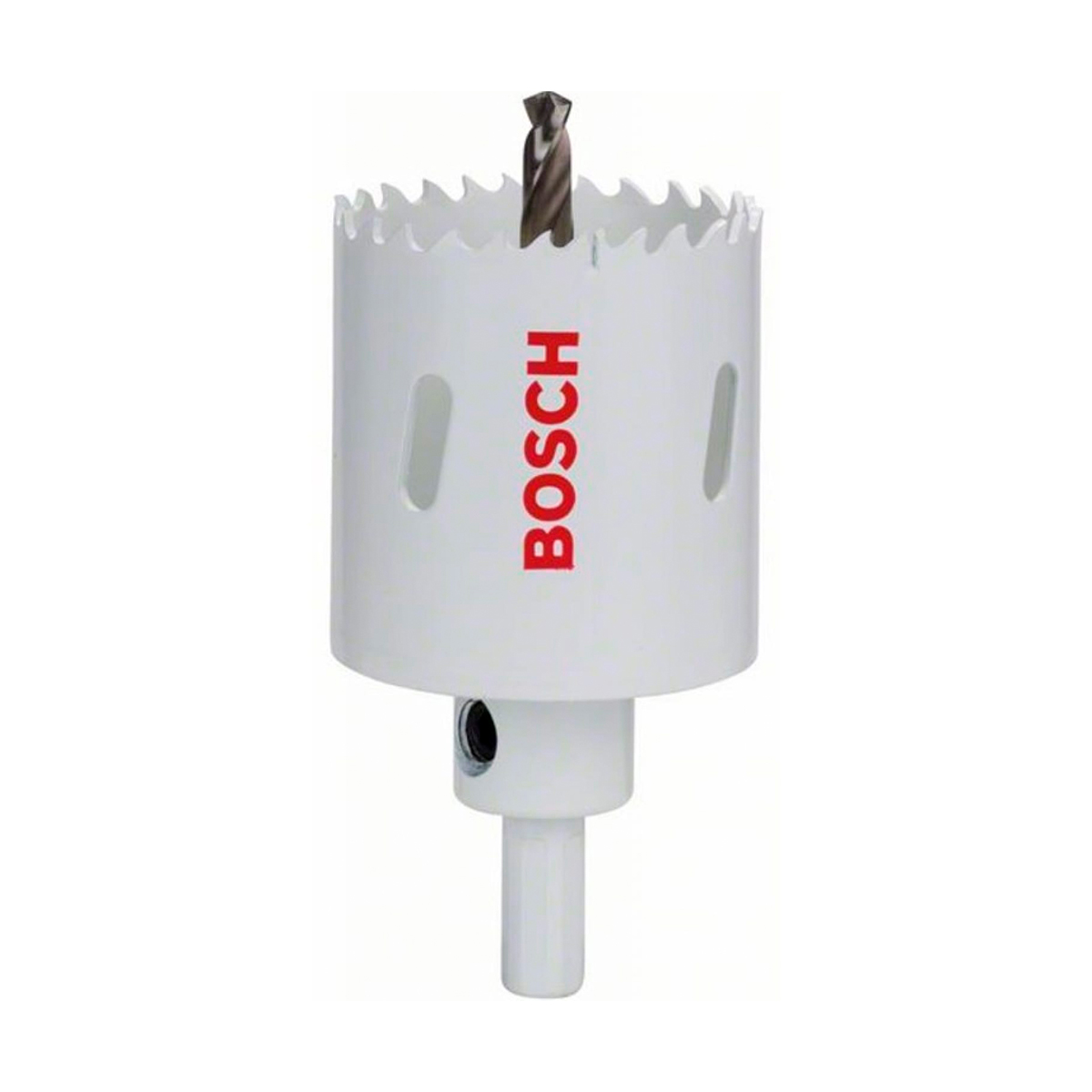 

Коронка биметаллическая универсальная Bosch DIY HSS-Bimetall, со сверлом, d 51 мм