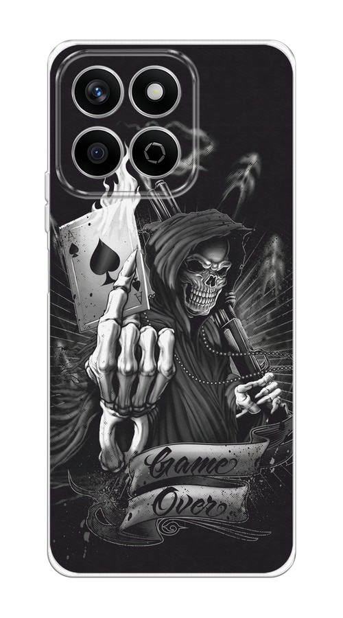 

Чехол на Honor X7c Игра закончена, Черный;серый, 6125250-1