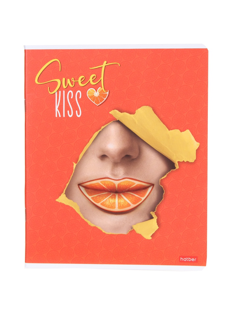 

Тетрадь Hatber Sweet Kiss A5 клетка 48 листов 1 шт, Sweet Kiss