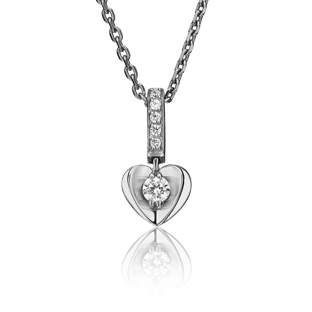 

Подвеска из белого золота PLATINA jewelry 03-2342-00-501-1120-38, Swarovski, 03-2342-00-501-1120-38