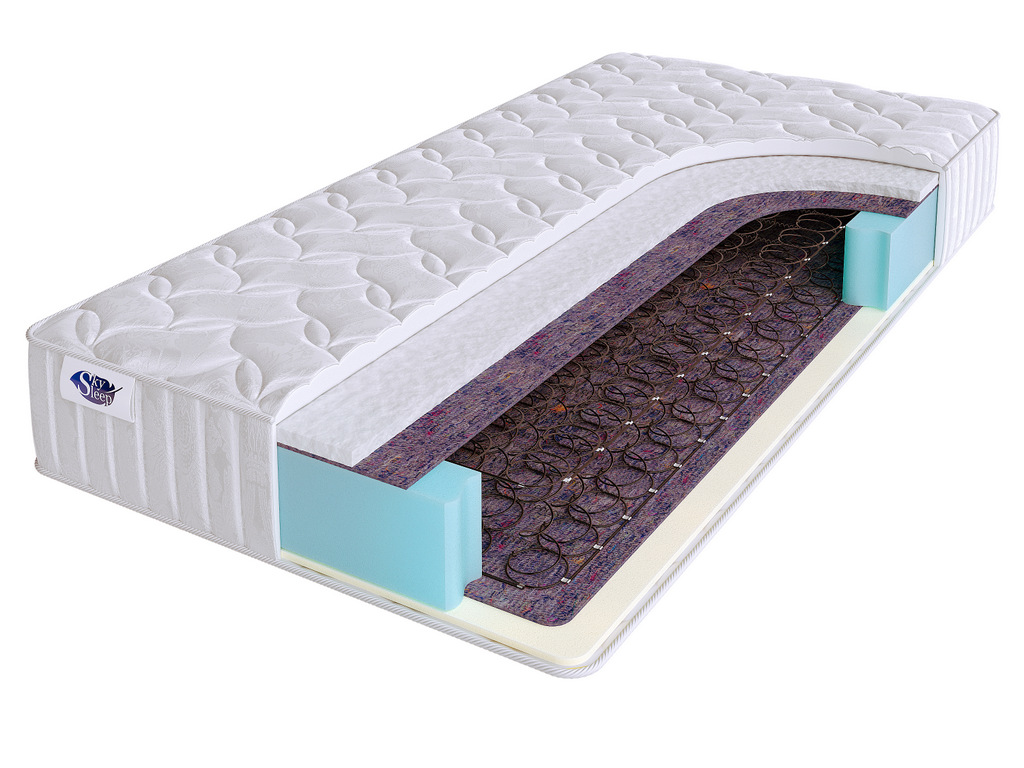 

Матрас SkySleep LIKE 3 BS 220x200, Белый, Like 3 BS