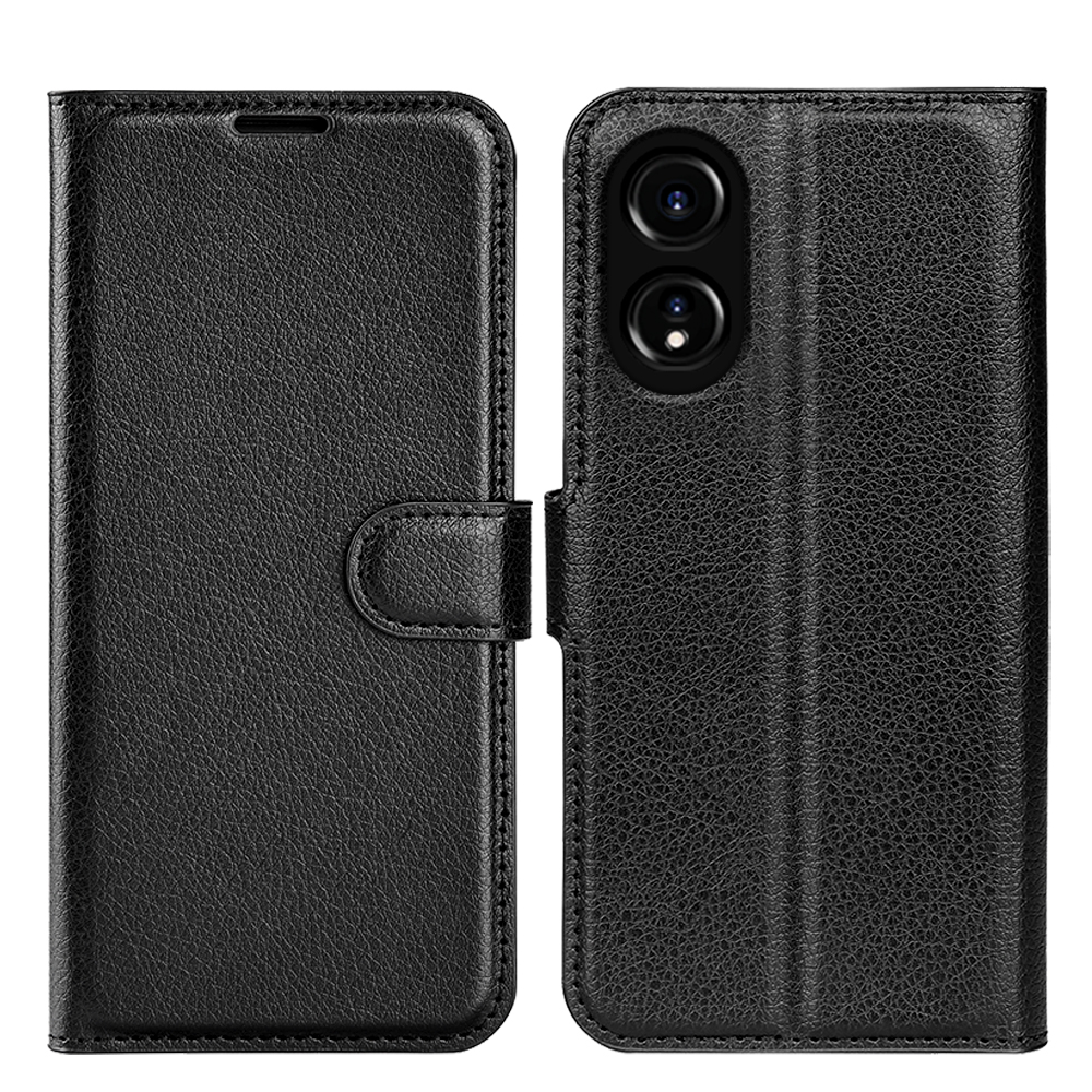 

Чехол-книжка PRESTIGE с функцией подставки для OPPO A58, черный, PRESTIGE