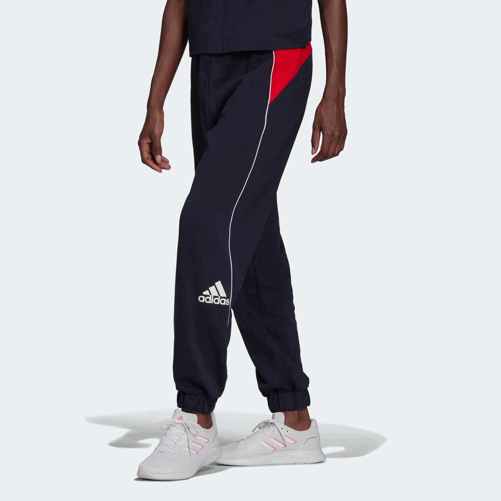 фото Спортивные брюки женский adidas w cb pant черный 2xs