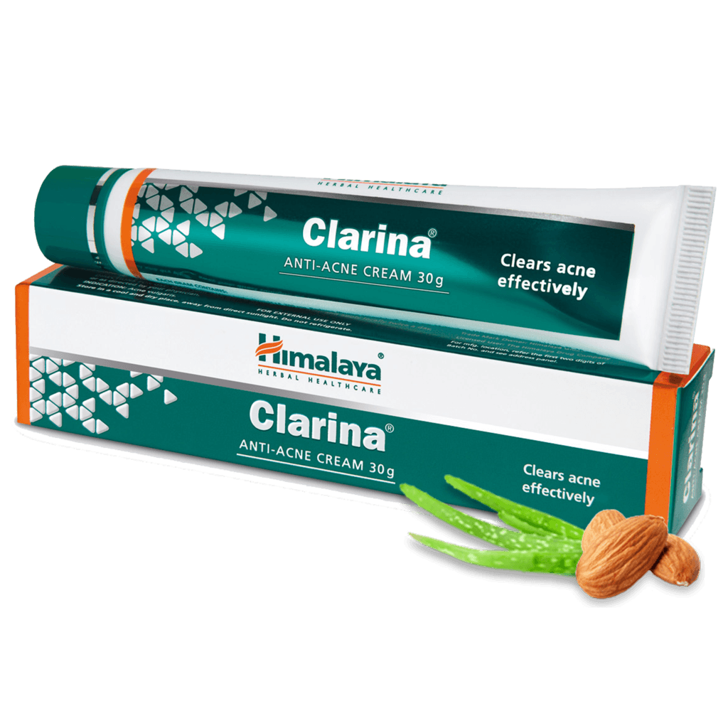 Крем от прыщей Himalaya Herbals Clarina Anti-Acne Cream 30 гр ашваганда чурна sangam herbals таблетки 60 шт по 600 мг