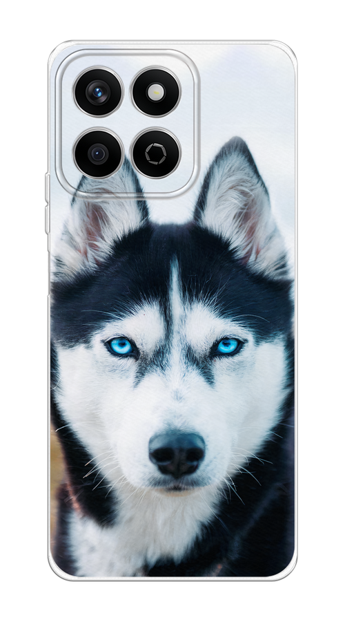 

Чехол на Honor X7c Хаски 2, Синий;белый, 6125250-1
