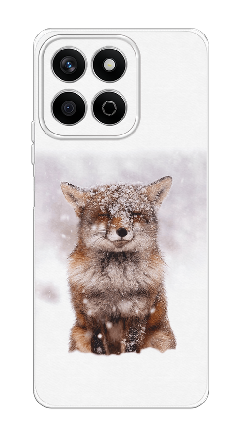 

Чехол на Honor X7c Зимняя лиса, Белый;серый;коричневый, 6125250-1