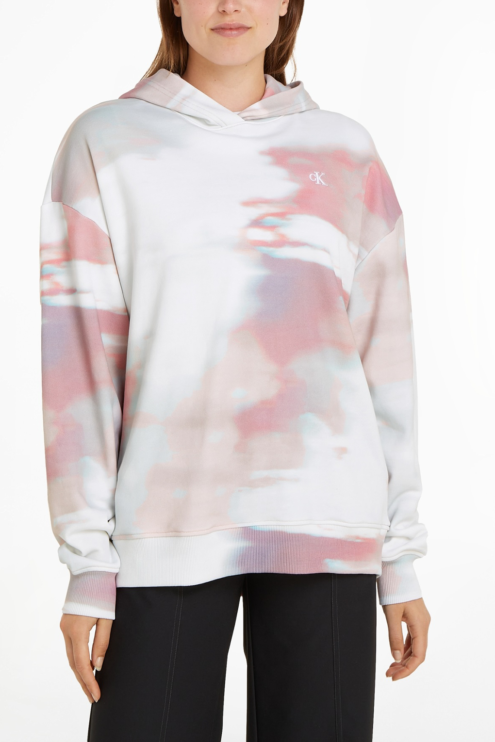 

Худи женское Calvin Klein Jeans J20J223090 разноцветное L, Разноцветный, J20J223090