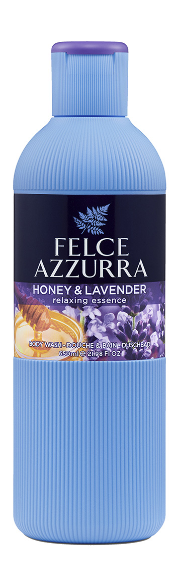 Гель для душа Felce Azzurra Honey & Lavender Relaxing Essense парфюмированный, 650 мл