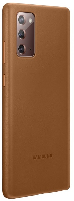 Чехол Samsung Leather Cover для Samsung Note 20 Brown