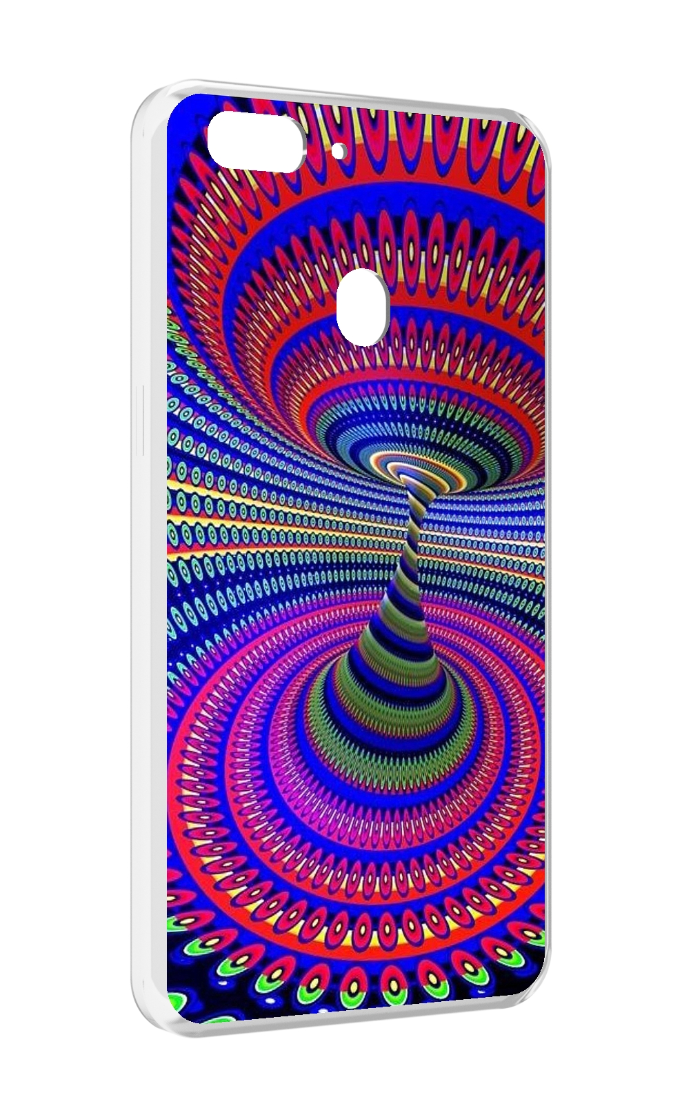 

Чехол MyPads оптическая иллюзия для Oppo Realme 2, Прозрачный, Tocco