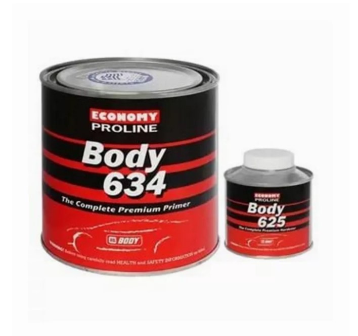

Грунт HB BODY 6340706251 Proline 4:1 0,8 л + отвердитель Proline 0,2 л, Прозрачный