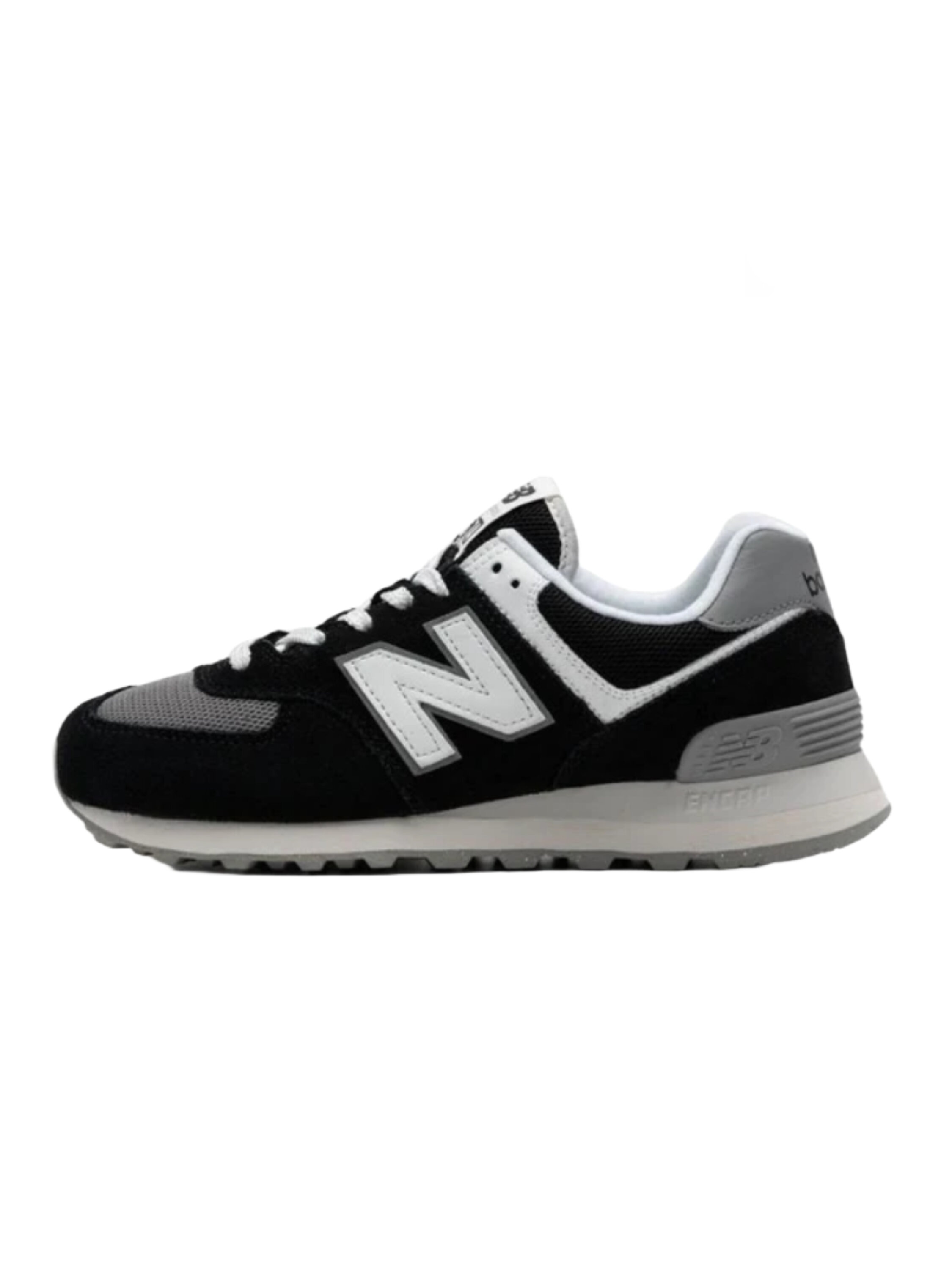 

Кроссовки унисекс New Balance 574 черные 4.5 US, Черный, 574