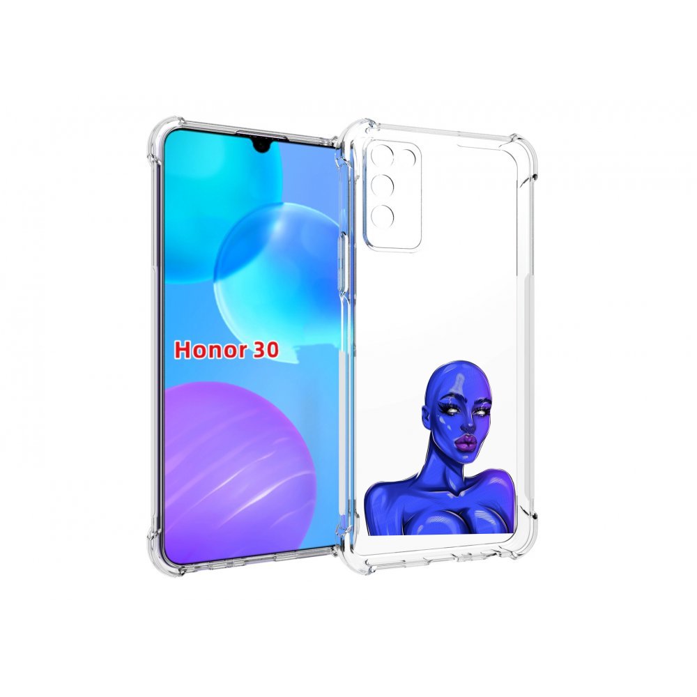 

Чехол MyPads инопланетянка для Huawei Honor 30 Lite, Tocco
