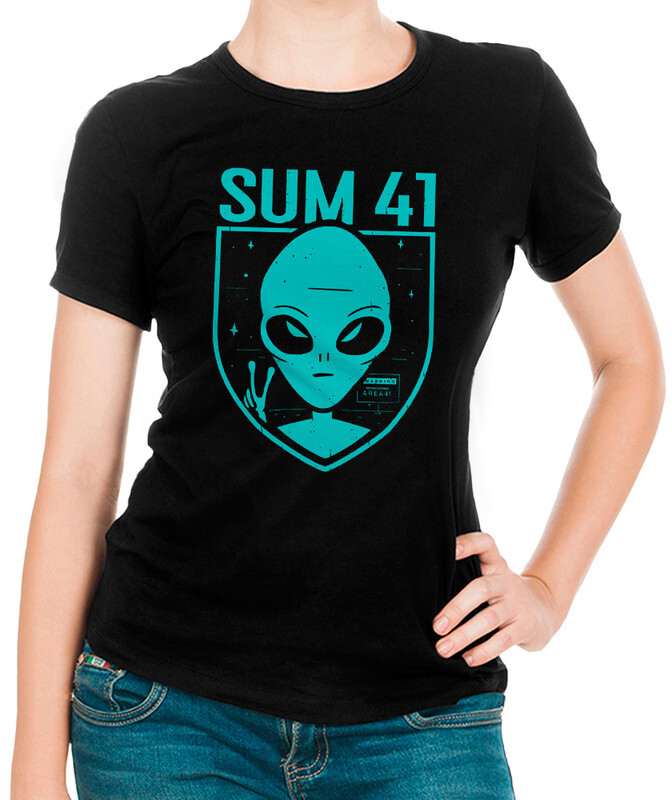 

Футболка женская Design Heroes Sum 41 черная 2XL, Черный, Sum 41