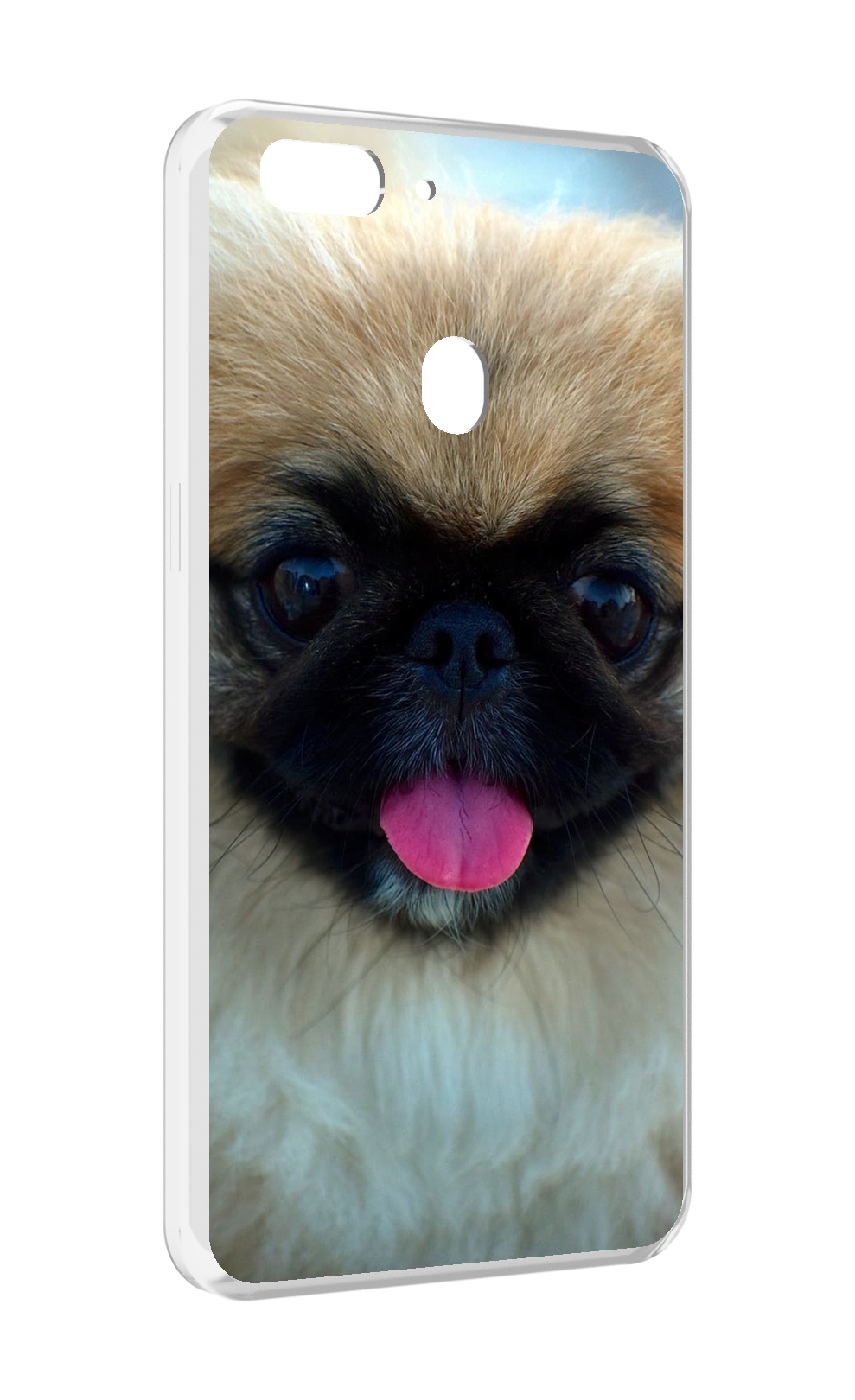 

Чехол MyPads пекинез для Oppo Realme 2, Прозрачный, Tocco