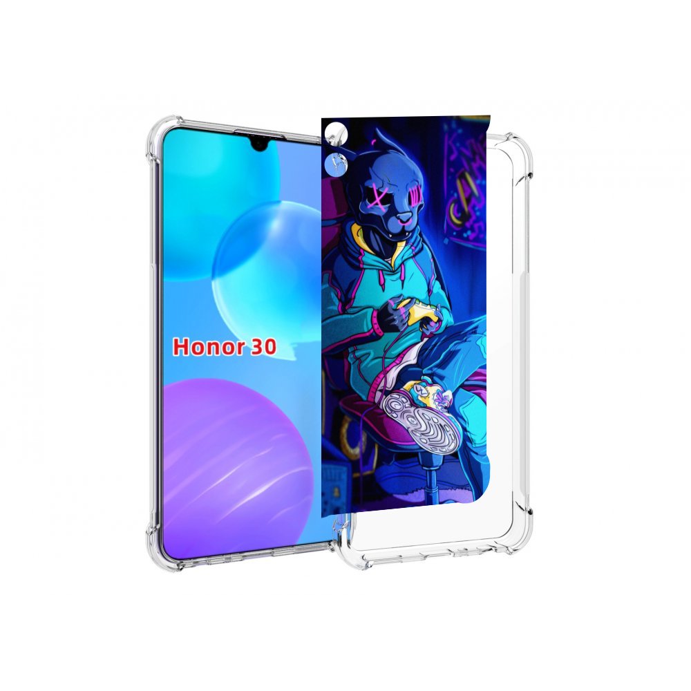 

Чехол MyPads киберпанк игрок для Huawei Honor 30 Lite, Tocco