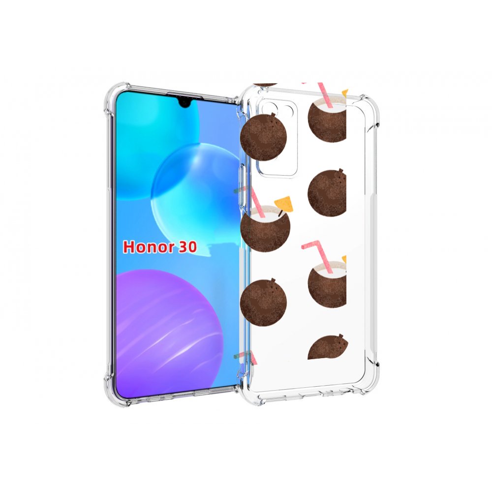 

Чехол MyPads кокосики для Huawei Honor 30 Lite, Tocco