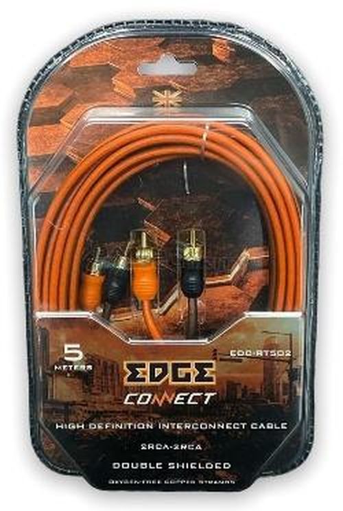 Провод соединительный EDGE EDC-RT502 2RCA-2RCA 5m