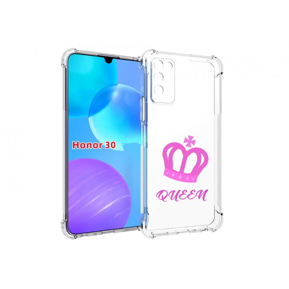 

Чехол MyPads корона-королевы-розовый для Huawei Honor 30 Lite, Tocco