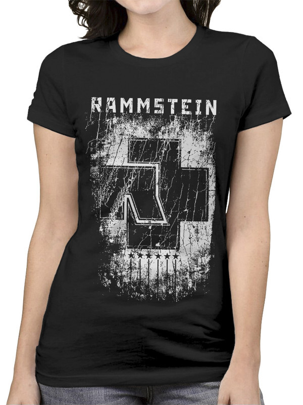 фото Футболка женская design heroes rammstein черная 2xl