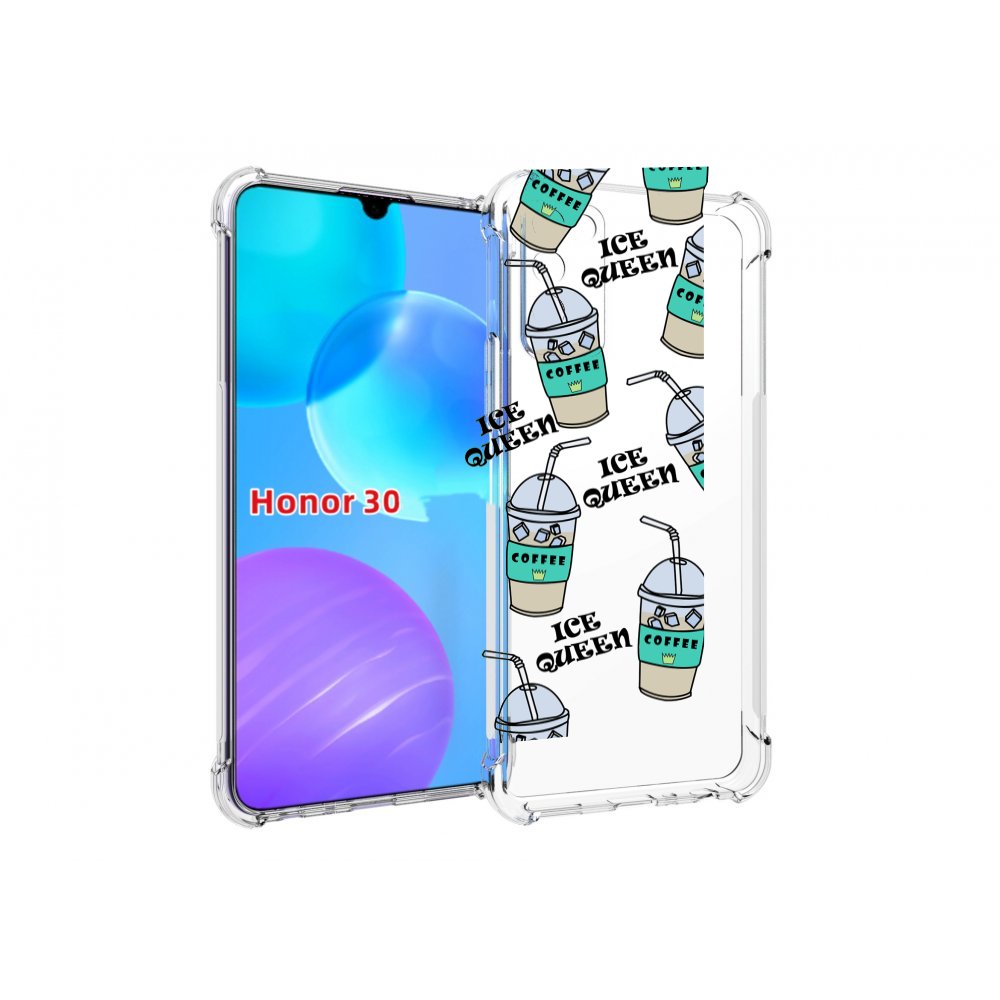 

Чехол MyPads кофе-с-льдом для Huawei Honor 30 Lite, Tocco