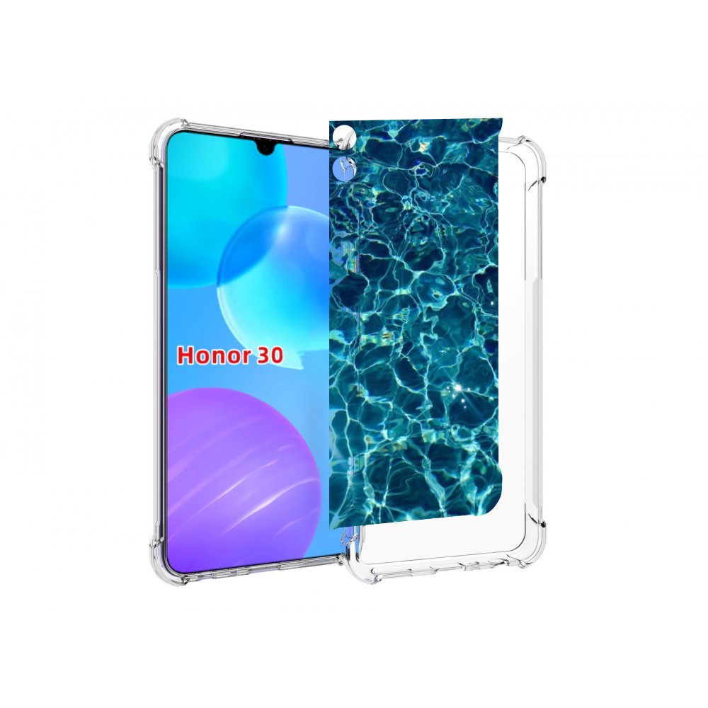 

Чехол MyPads красивая голубая вода для Huawei Honor 30 Lite, Tocco