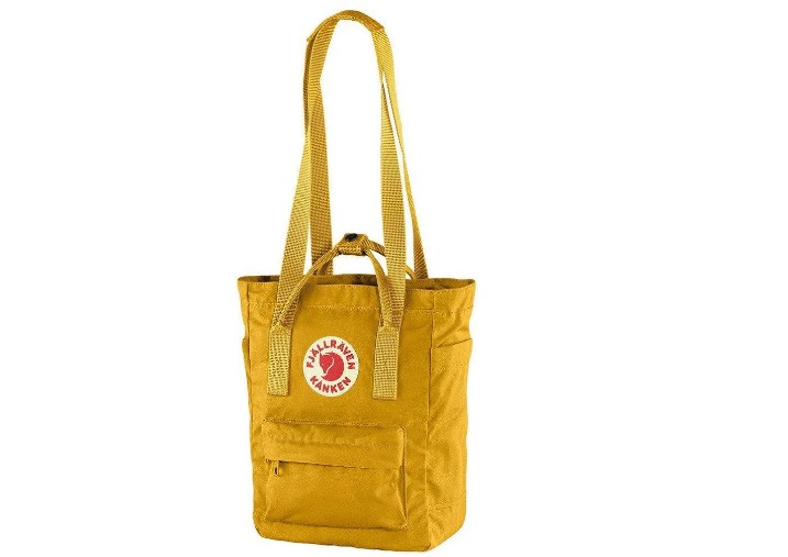 

Сумка-рюкзак унисекс Fjallraven Kanken Totepack Mini oxpa, 30х25х13 см, Желтый, Kanken Totepack Mini