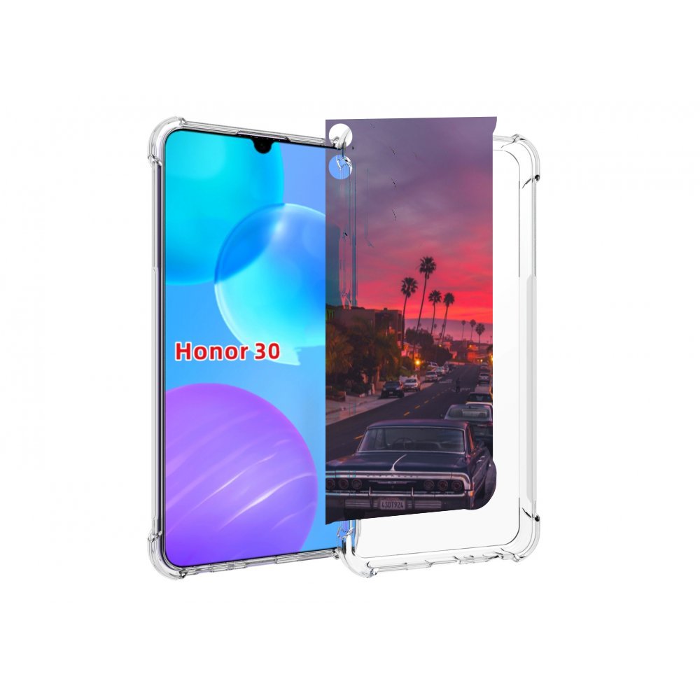 

Чехол MyPads красивая дорога америки для Huawei Honor 30 Lite, Tocco