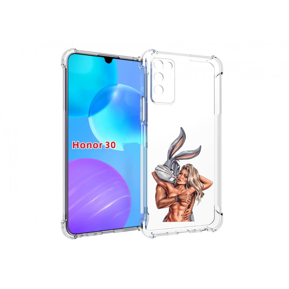 

Чехол MyPads красивая-девушка-с-бак-банни женский для Huawei Honor 30 Lite, Tocco