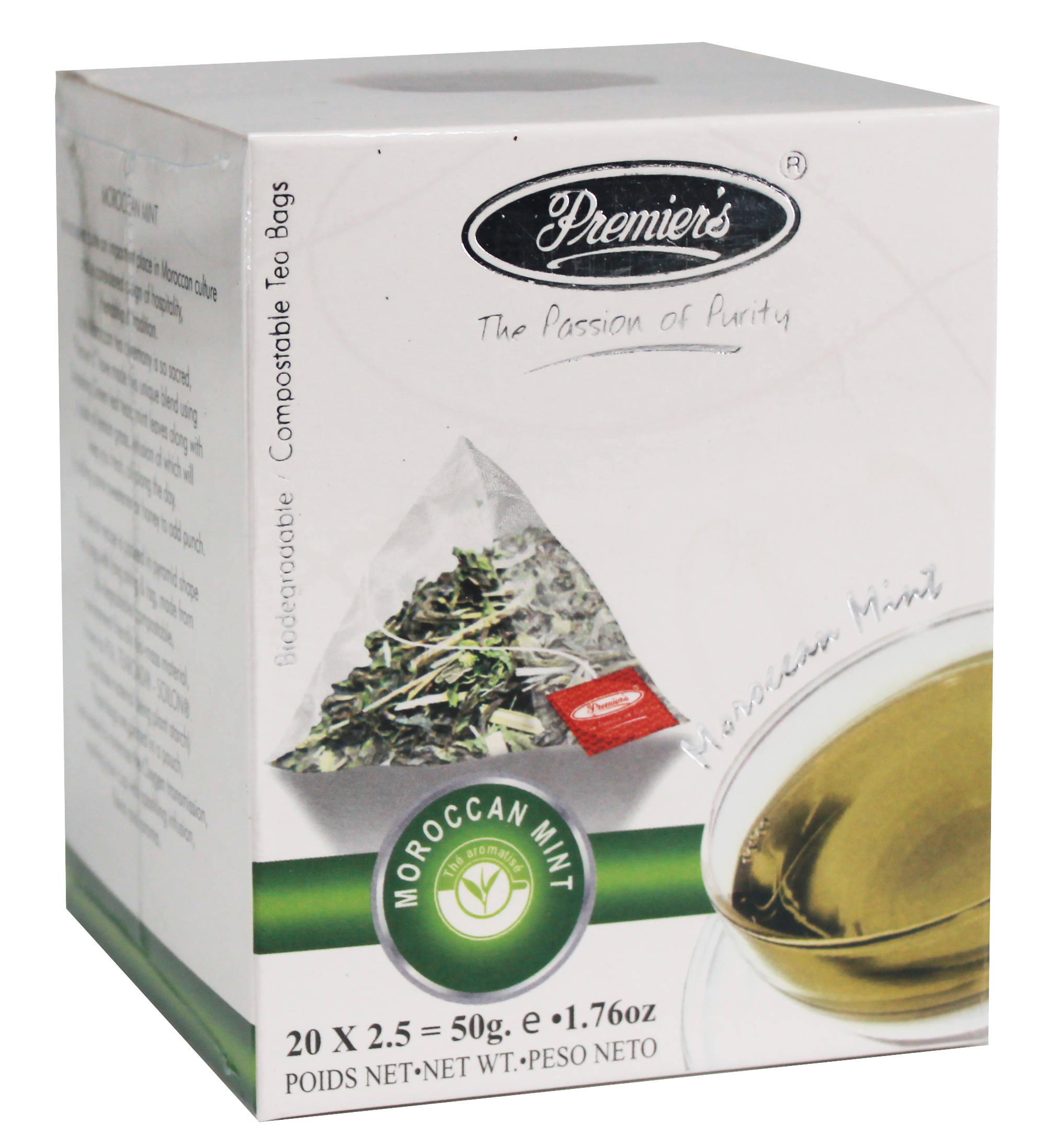 Чай PREMIER`S Moroccan Mint PTNTWC-MCNT, 50 г
