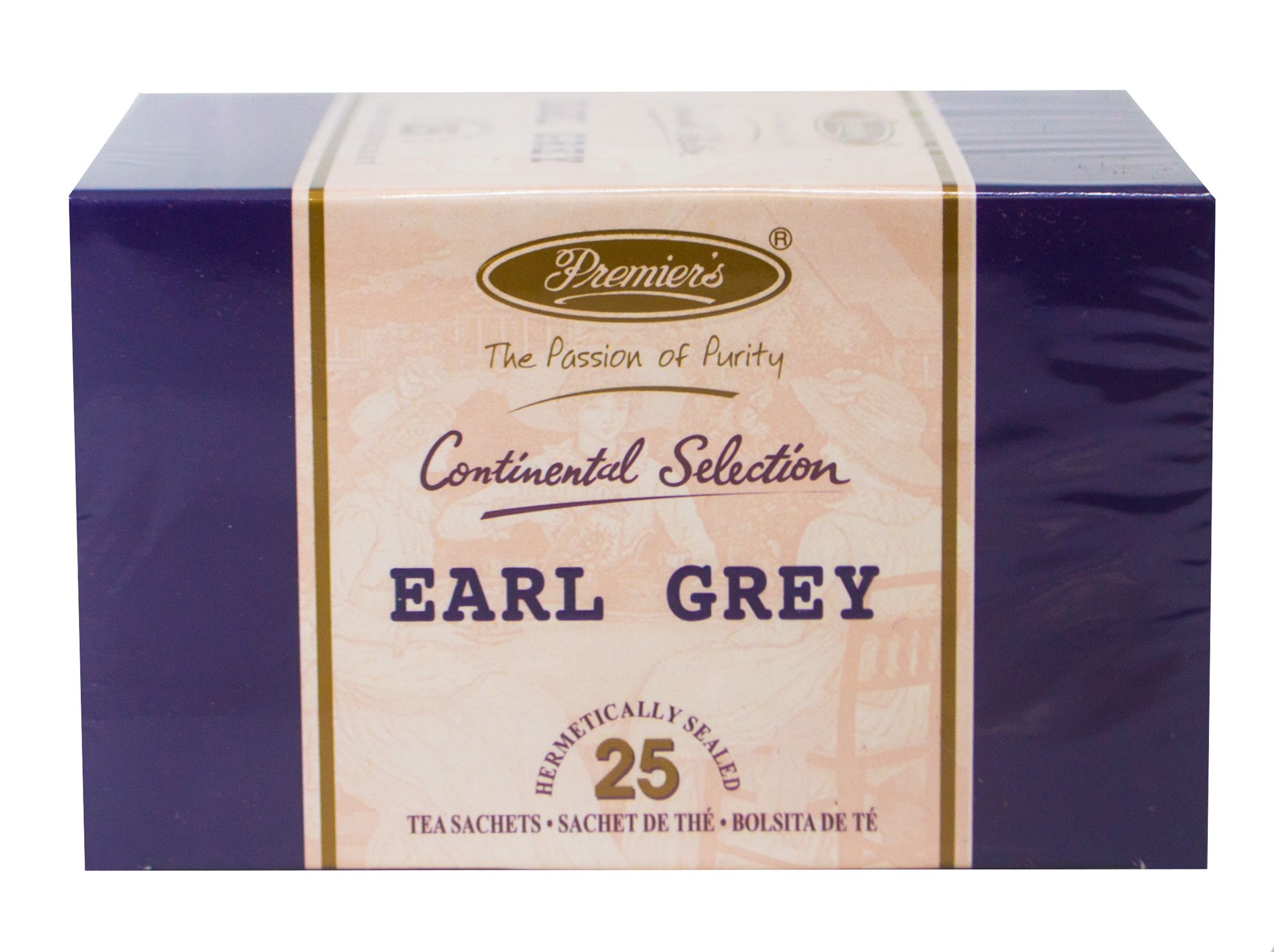 Чай PREMIER`S Earl Grey Flavoured Tea PTB-EG, 50 г