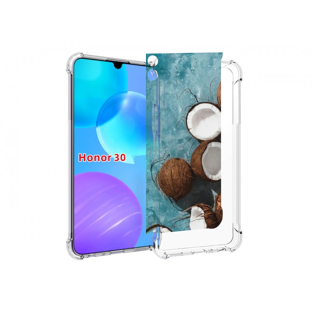 

Чехол MyPads красивые-кокосы для Huawei Honor 30 Lite, Tocco