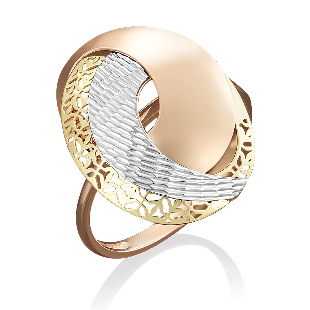 

Кольцо из золота р. 21 PLATINA jewelry 01-4935-00-000-1140-48, 01-4935-00-000-1140-48