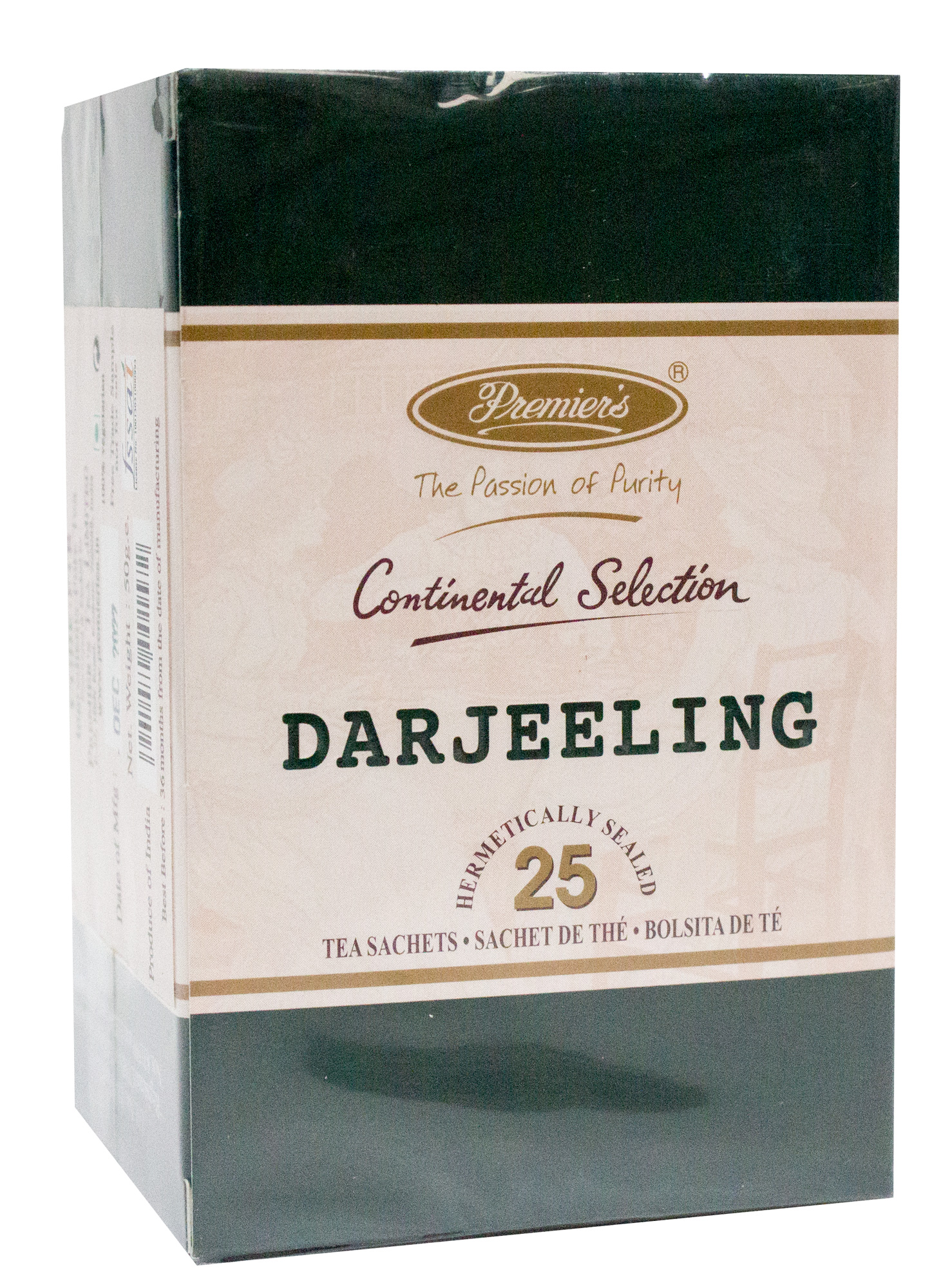 Чай PREMIER`S Darjeeling Black TeaPTB-D, 50 г