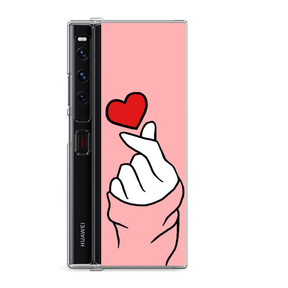 

Силиконовый чехол "Милое сердечко" на Huawei Mate Xs 2 / Хуавеи Мате Xs 2