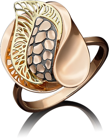 

Кольцо из золота р. 19 PLATINA jewelry 01-4998-00-000-1113-48, 01-4998-00-000-1113-48