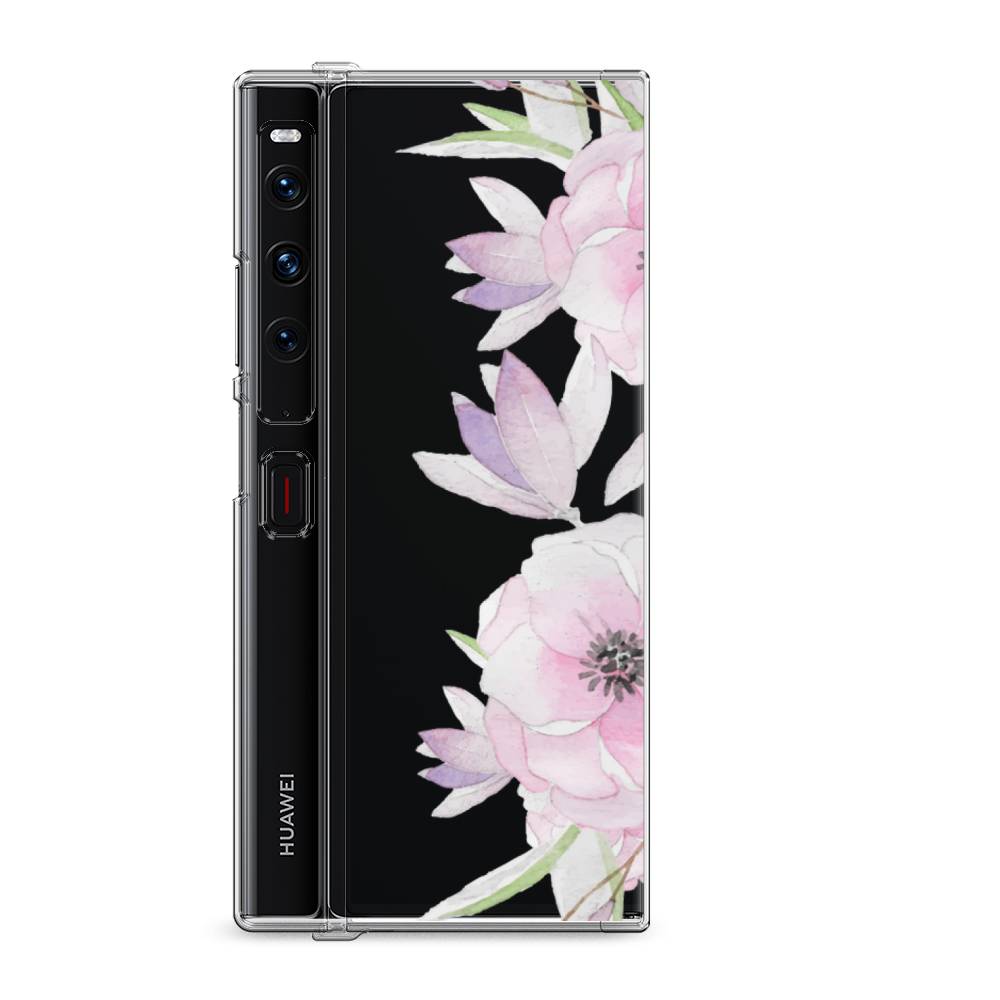 

Силиконовый чехол "Нежные анемоны" на Huawei Mate Xs 2 / Хуавеи Мате Xs 2
