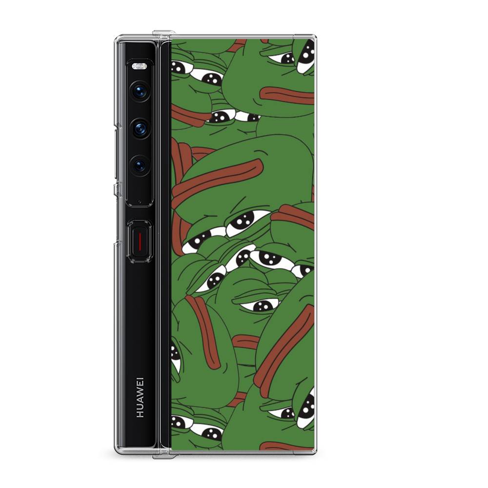 

Силиконовый чехол "Печальный frog" на Huawei Mate Xs 2 / Хуавеи Мате Xs 2