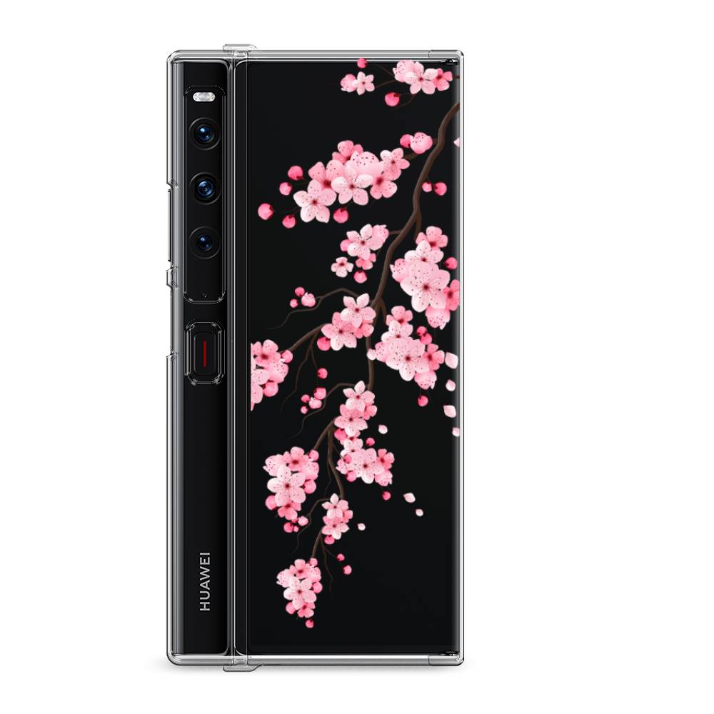 

Силиконовый чехол "Розовая сакура" на Huawei Mate Xs 2 / Хуавеи Мате Xs 2