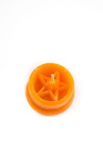фото Свеча-таблетка оранжевая magic-kniga