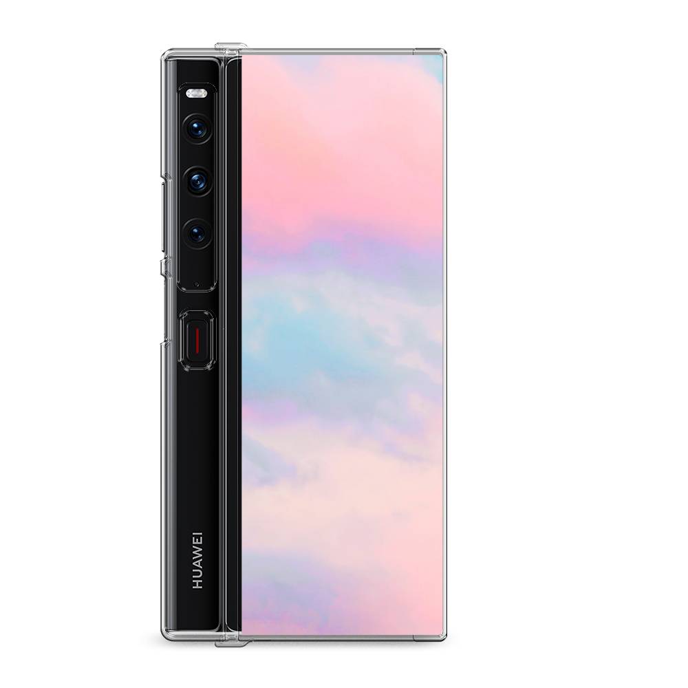 

Силиконовый чехол "Розовые облака" на Huawei Mate Xs 2 / Хуавеи Мате Xs 2