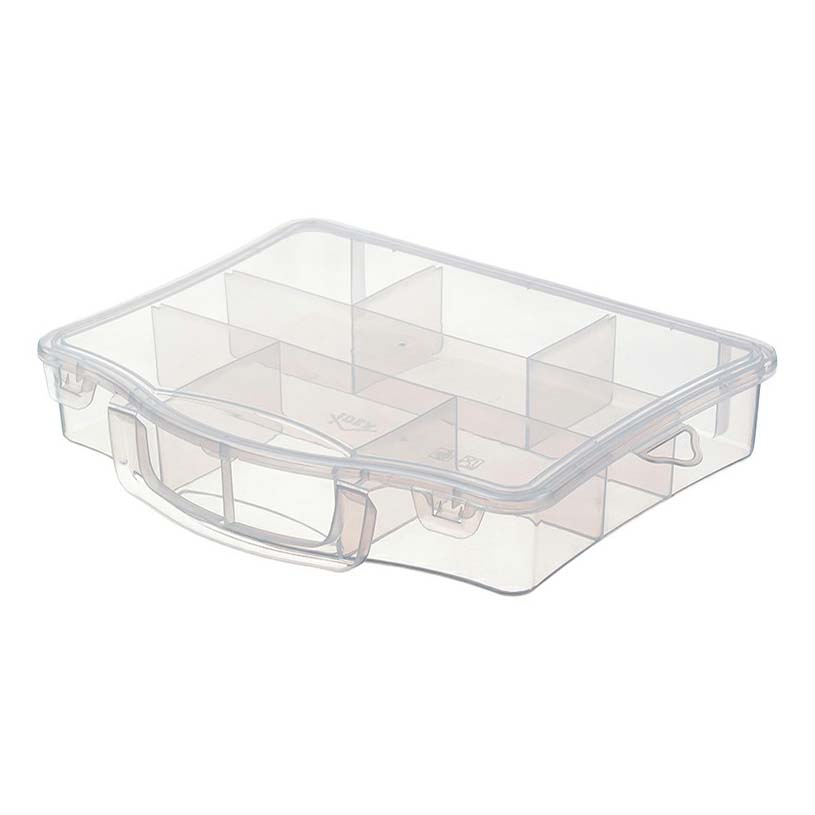 

Органайзер с ручкой Idea прозрачный 23 x 18 x 4 см