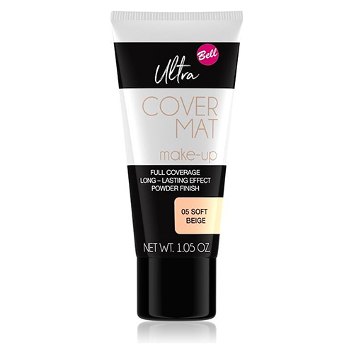

Тональная основа для лица Bell ULTRA COVER MAT MAKE-UP тон 05 матирующая