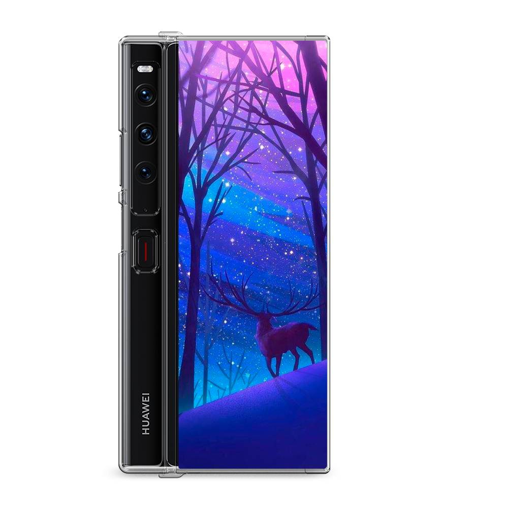 

Силиконовый чехол "Северный олень" на Huawei Mate Xs 2 / Хуавеи Мате Xs 2
