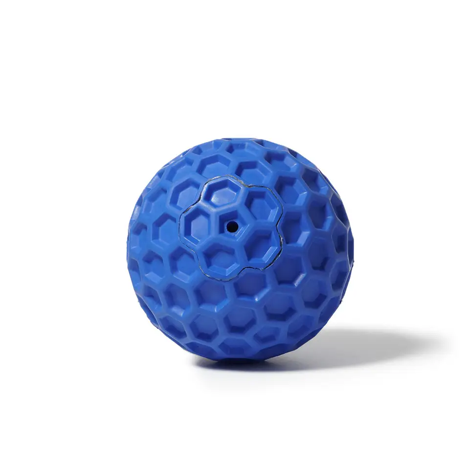 

Игрушка для собак SkyRus Шестигранный мячик, синий, резина, 5,5х5,5х5,5 см, Мячик