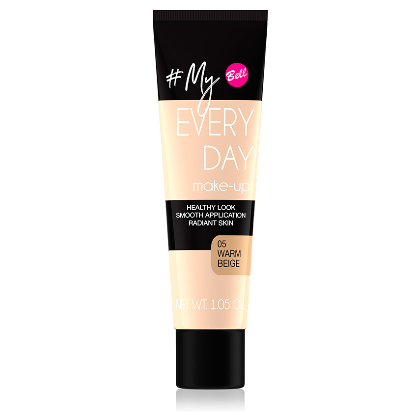 Тональная основа для лица Bell MY EVERY DAY MAKE-UP тон 05 с эффектом сияния make p rem крем для лица увлажняющий safe me